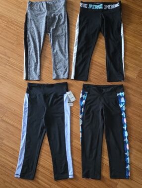 PINK Victoria's Secret, Aeropostale, & Ideology Capri Leggings